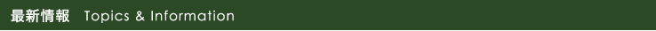 最新情報