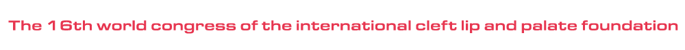 The 16th world congress of the International Cleft Lip and Palate Foundation