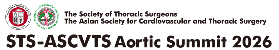 The Society of Thoracic Surgeons 
The Asian Society for Cardiovascular and Thoracic Surgery 
STS-ASCVTS Aortic Summit 2026
